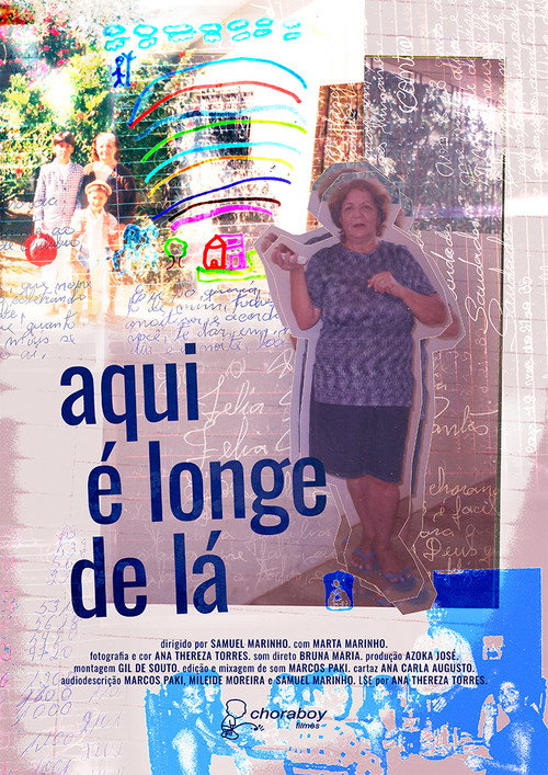 Movie poster for Aqui é Longe de Lá (2026)