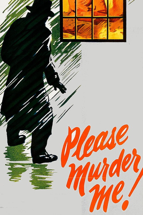 Movie poster for Please Murder Me (1956)