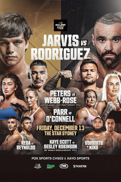 Movie poster for Brock Jarvis vs. Adrian Rodriguez (2024)