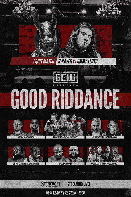 Movie poster for GCW Good Riddance (2020)