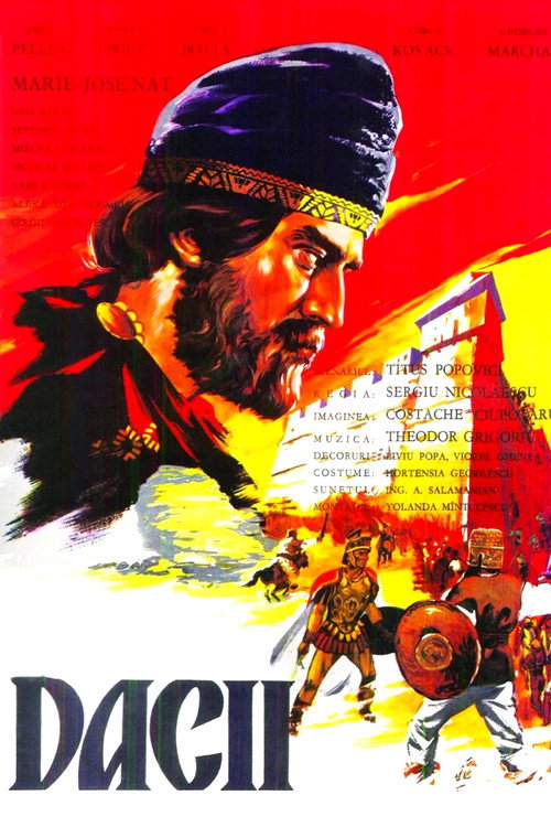 Movie poster for The Dacians (1967)