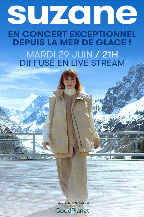Movie poster for Suzane en concert à la Mer de Glace (2021)