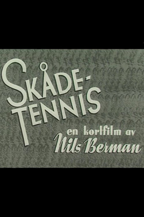 Movie poster for Skådetennis (1945)