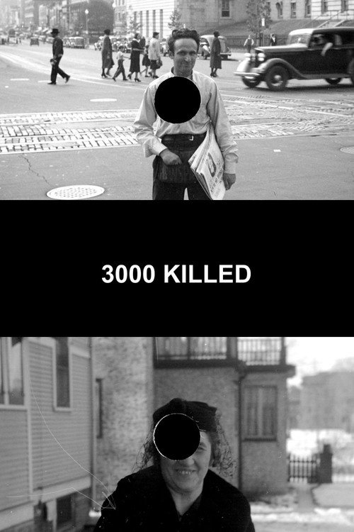 Movie poster for 3000 Killed (2017)
