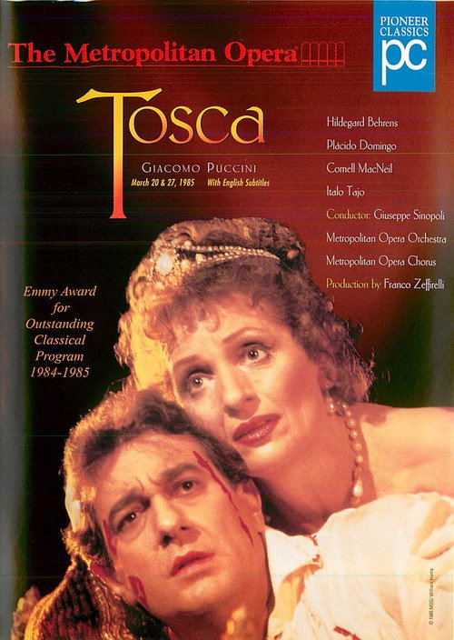 Movie poster for Tosca (1985)