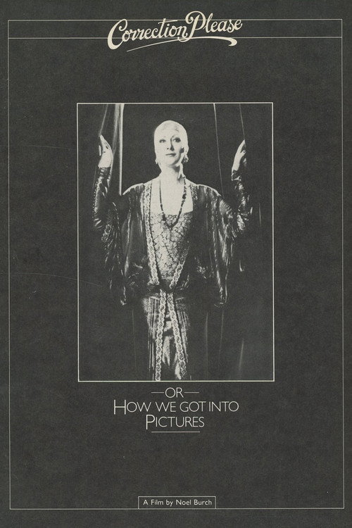 Movie poster for Correction, Please: or, How We Got into the Pictures (1979)