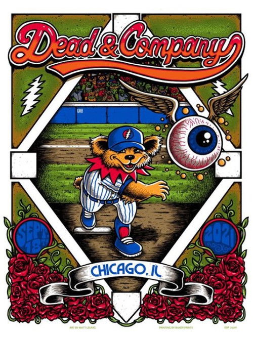 Movie poster for Dead & Company: 2021.09.18 - Wrigley Field - Chicago, IL (2021)