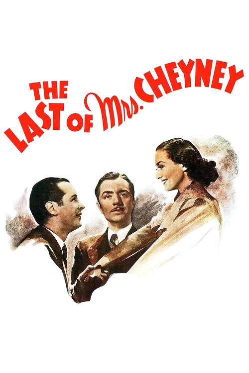 Movie poster for The Last of Mrs. Cheyney (1937)
