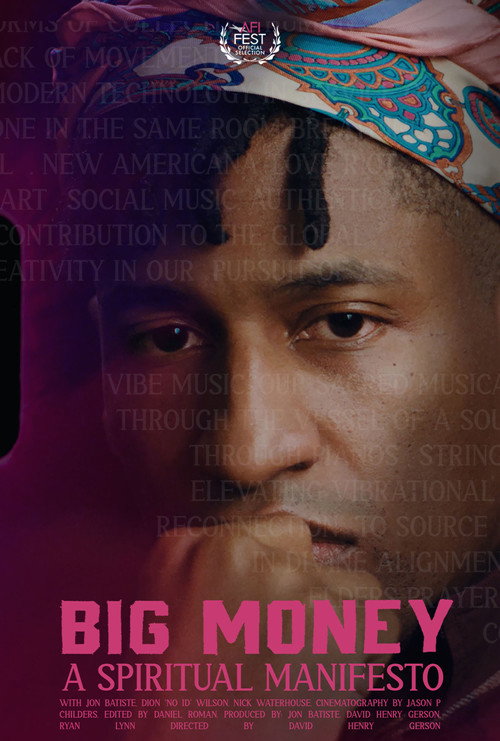 Movie poster for Big Money: A Spiritual Manifesto (2025)