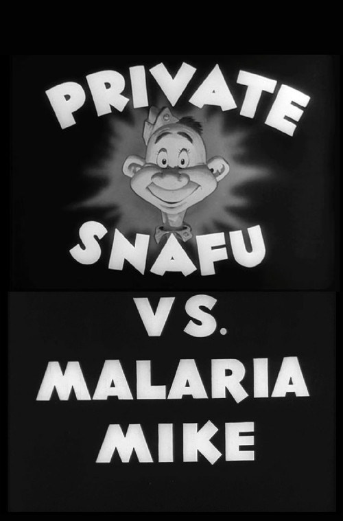 Movie poster for Private Snafu vs. Malaria Mike (1944)
