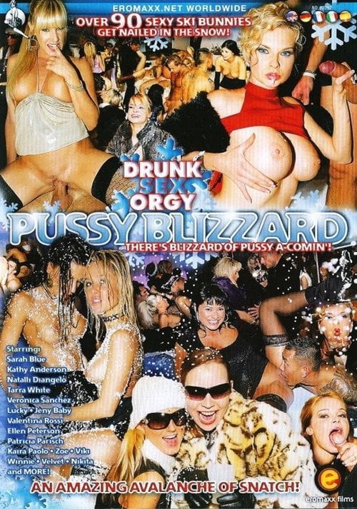 Movie poster for Drunk Sex Orgy: Pussy Blizzard (2008)