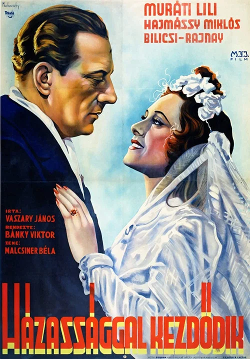Movie poster for Házassággal kezdődik (1943)