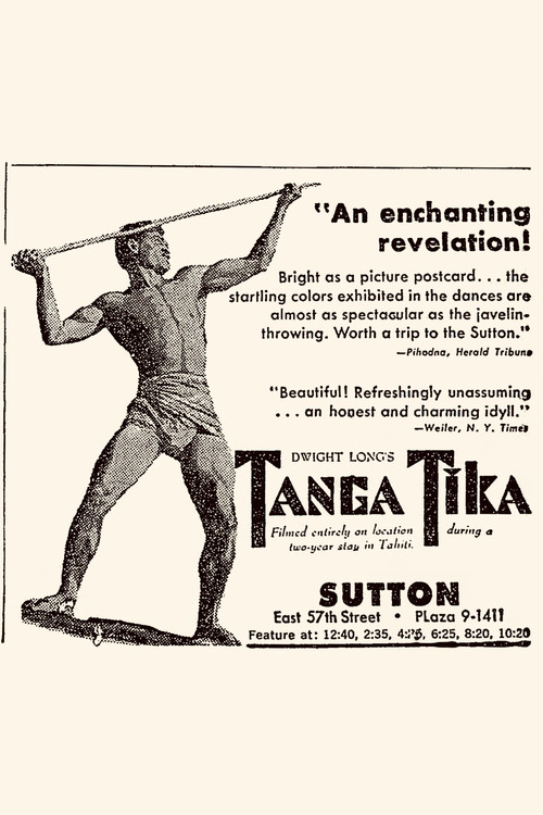 Movie poster for Tanga Tika (1953)