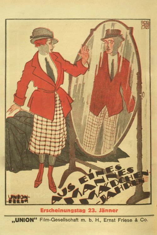 Movie poster for A Man's Girlhood (1919)