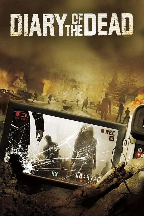 Movie poster for Diary of the Dead (2007)