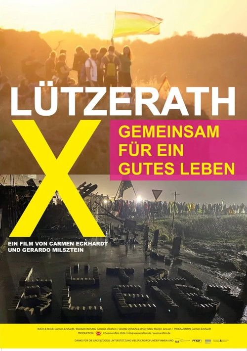 Lützerath - Gemeinsam für ein gutes Leben poster