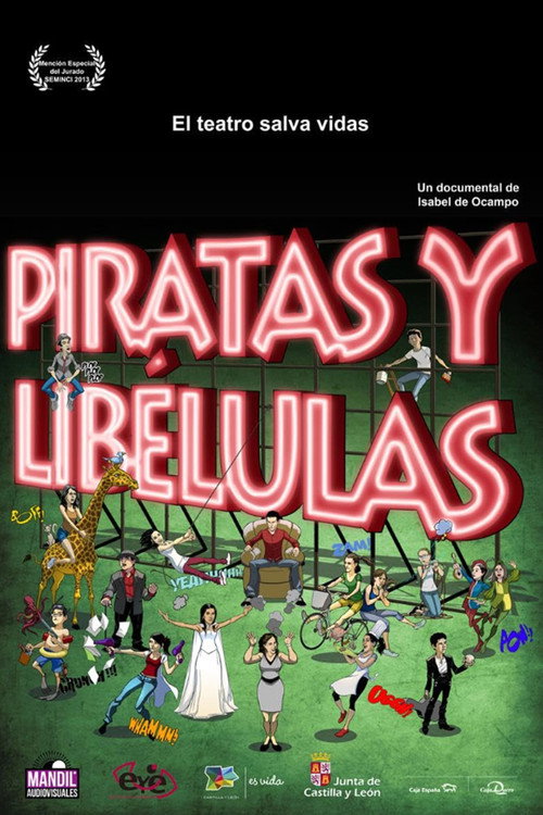 Movie poster for Piratas y libélulas (2013)