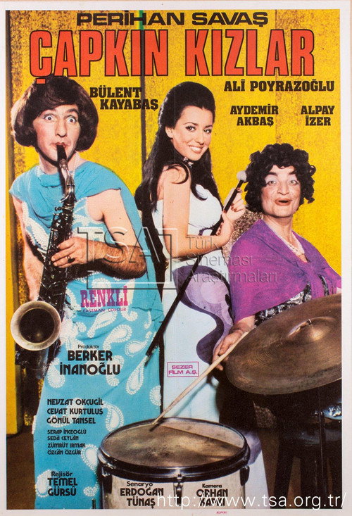 Movie poster for Çapkın Kızlar (1975)
