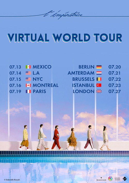 Movie poster for L'Impératrice live in Paris ♕ (Virtual World Tour 2020) (2020)