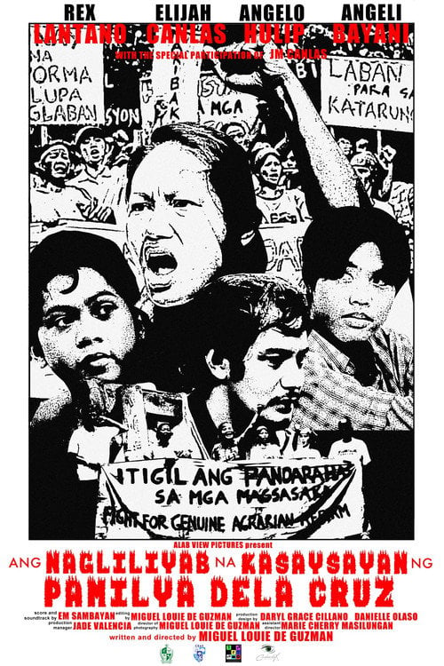 Movie poster for The Flaming History of the Dela Cruz Family (2018)