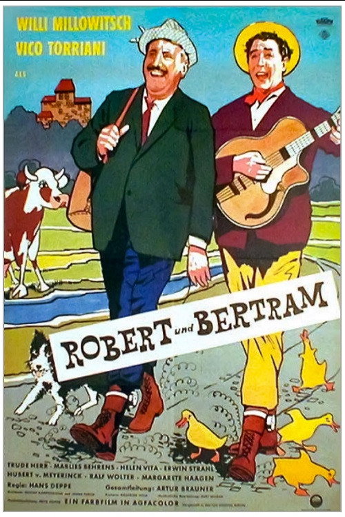 Movie poster for Robert und Bertram (1961)