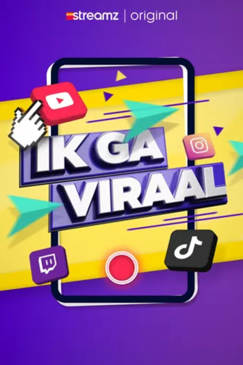 Series poster for Ik ga viraal (2023)