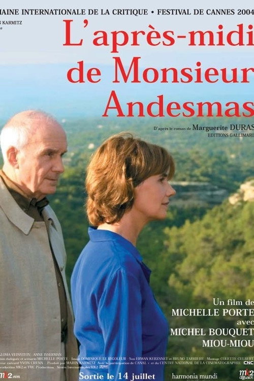 Movie poster for The Afternoon of Mr. Andesmas (2004)