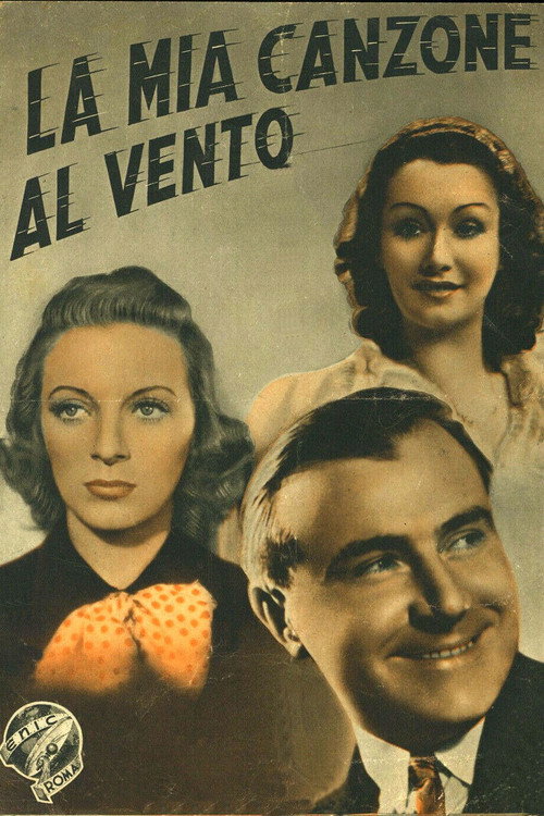 Movie poster for La mia canzone al vento (1939)