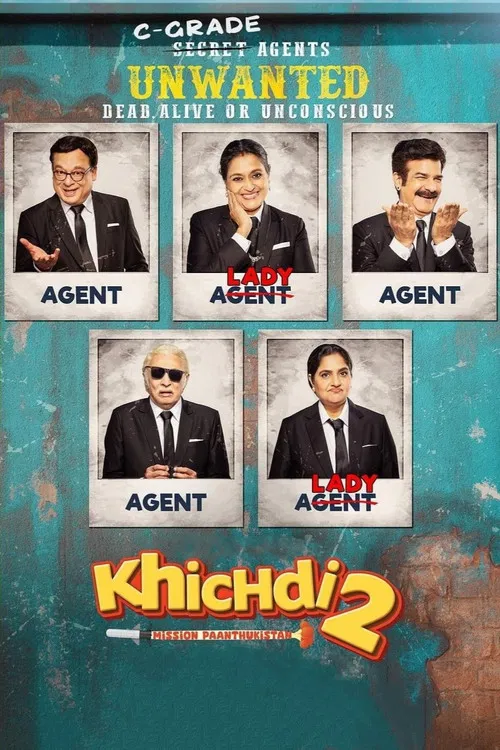 Movie poster for Khichdi 2: Mission Paanthukistan (2023)