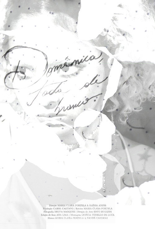 Movie poster for Domênica, toda de branco... (2025)