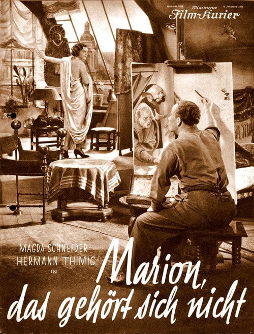 Movie poster for Marion, That's Not Nice (1933)