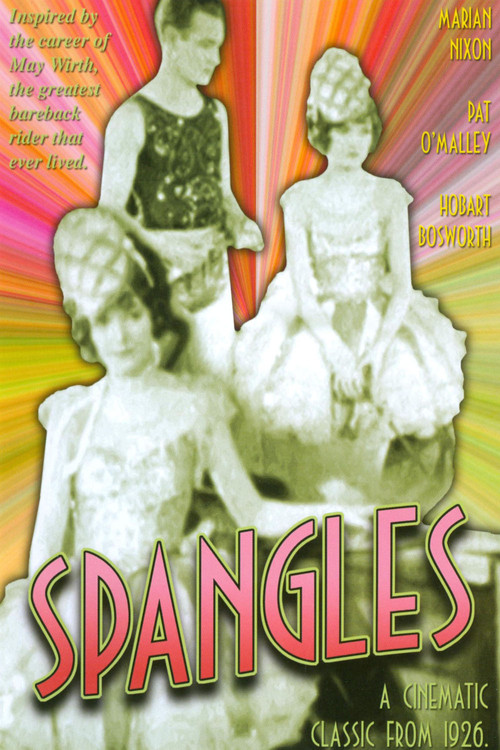 Movie poster for Spangles (1926)