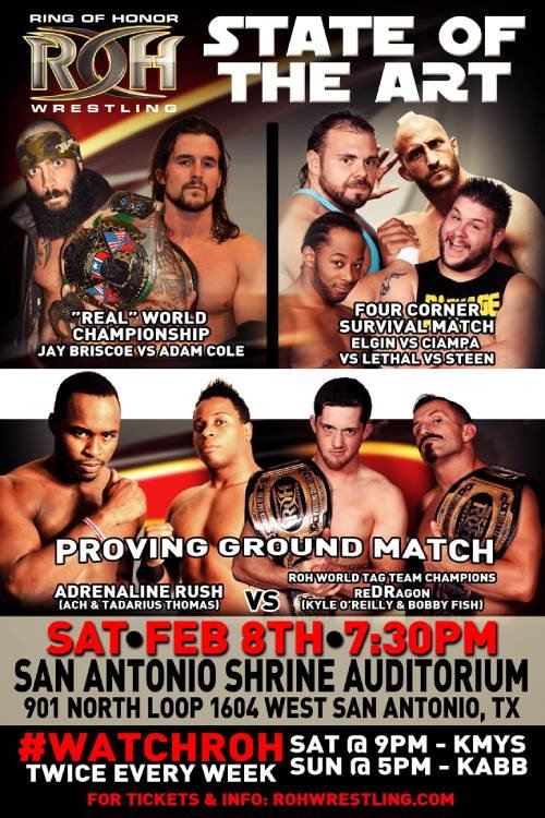 Movie poster for ROH: State of The Art (2014)