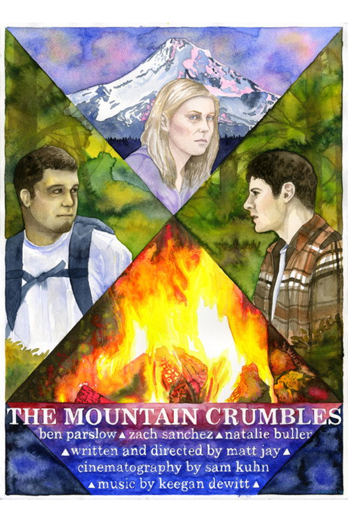Movie poster for The Mountain Crumbles (2010)