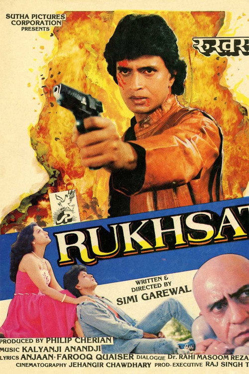 Movie poster for Rukhsat (1988)