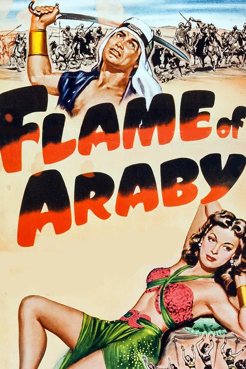Movie poster for Flame of Araby (1951)