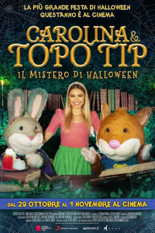 Movie poster for Carolina e Topo Tip - Il mistero di Halloween (2020)
