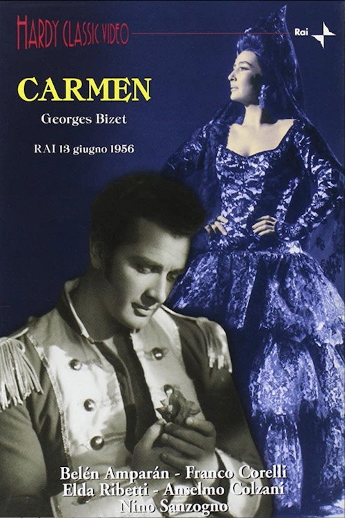 Movie poster for Carmen (1956)