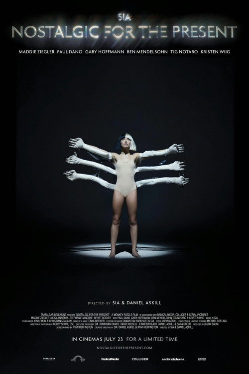 Movie poster for Sia: Nostalgic for the Present (2026)