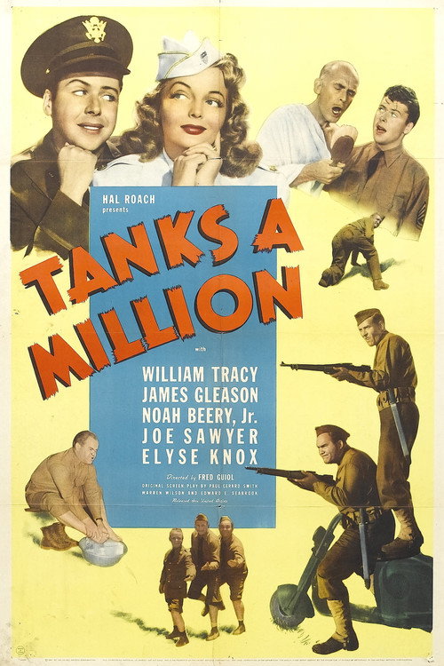 Movie poster for Tanks a Million (1941)