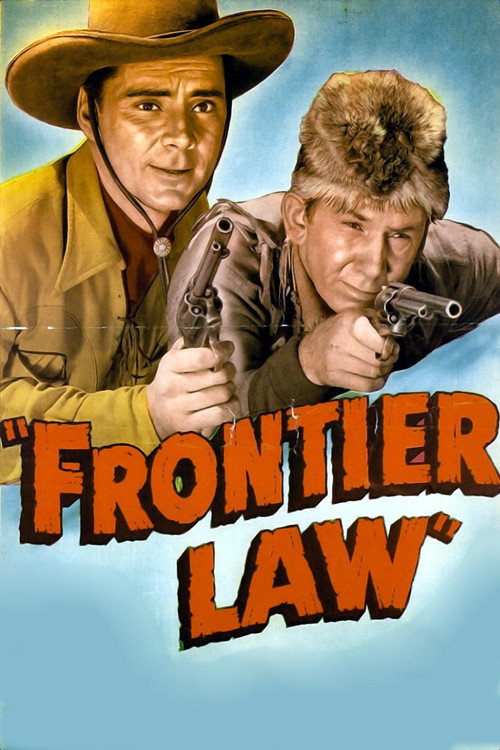 Movie poster for Frontier Law (1943)