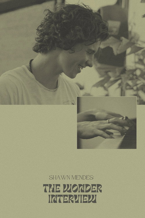 Movie poster for Shawn Mendes: The Wonder Interview (2020)