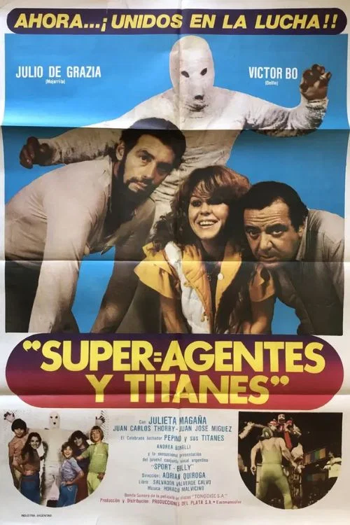 Movie poster for Superagentes y titanes (1983)