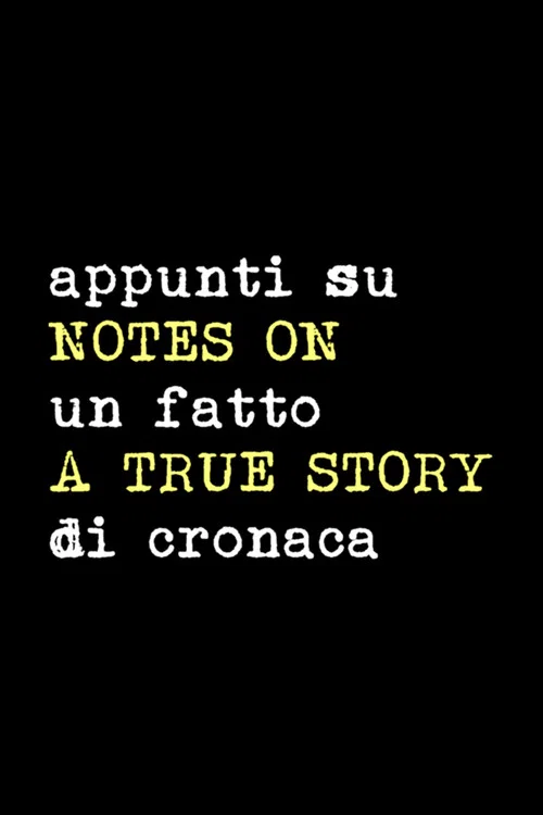 Movie poster for Notes on a True Story (1951)