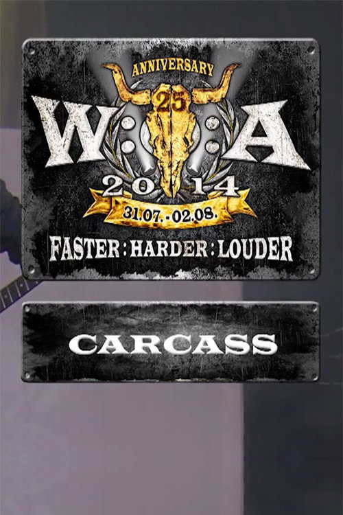 Movie poster for Carcass: Wacken Open Air (2014)