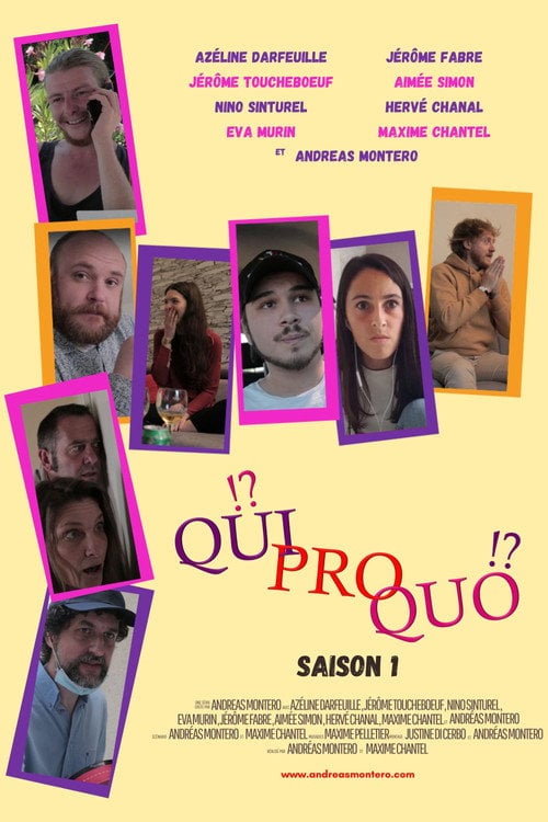 Series poster for Quiproquo (2020)