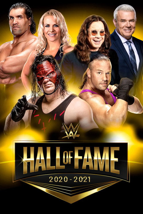Movie poster for WWE Hall Of Fame 2021 (2021)