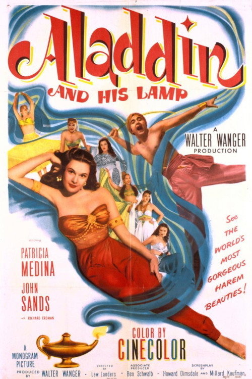 Movie poster for Aladdin and His Lamp (1952)