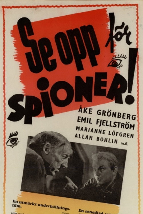 Movie poster for Se opp för spioner! (1944)
