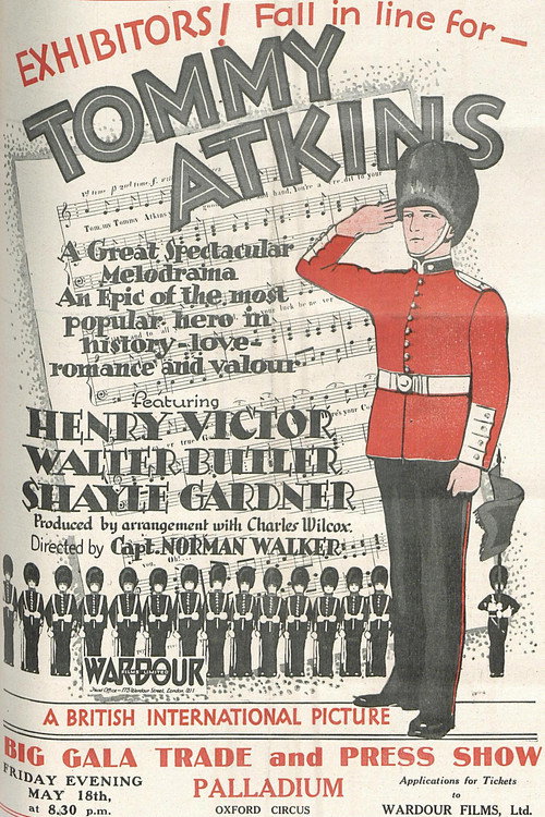Movie poster for Tommy Atkins (1928)